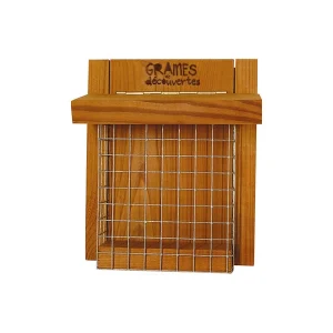 Graines De Découverte -- Le libre service, distributeur pour pain de graisse (oiseaux)