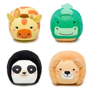 Set de 4 balles doudous Jungle - LITTLE BIG FRIENDS