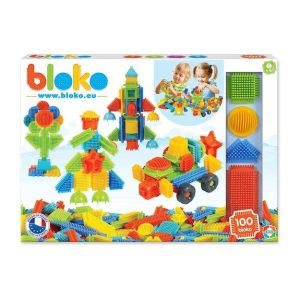 Boîte 100 BLOKO - Jeu de Construction - Bloko
