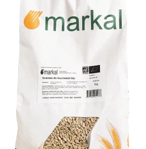 Markal -- Graines de tournesol bio Vrac (origine UE) - 3 kg
