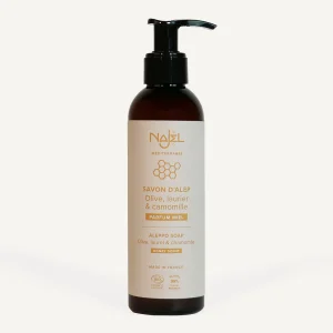 Savon d'Alep liquide parfum miel