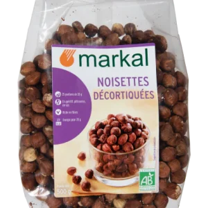 Markal -- Noisettes décortiquées bio (origine Turquie) - 500 g