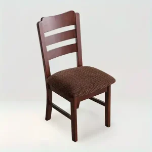 Housse de siège de chaise en jacquard effet tressé imperméable - Anissa