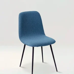 Housse de chaise design en jacquard effet tressé - Tatiana