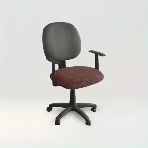 Housse de siège pour chaise de bureau en jacquard effet tressé - Liana