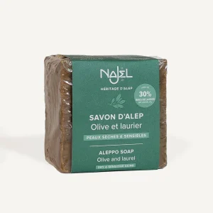 Savon d'Alep traditionnel 30% laurier*