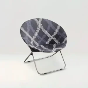 Housse de chaise ronde à motifs - Salomé