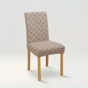 Housse de chaise en jacquard à carreaux - Virginia
