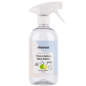 Pimpant -- Bouteille spray vitres rechargeable - 500 mL