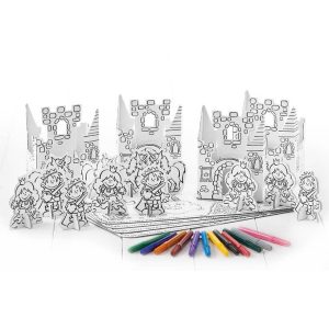 Set de 4 pièces pour fête de princesse