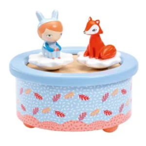 Boîte à musique magnétique Musical Box Renard et enfant