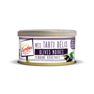 Senfas -- Tarti delis olives noires bio - 125 g