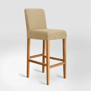 Housse de chaise de bar en jacquard - Ambre