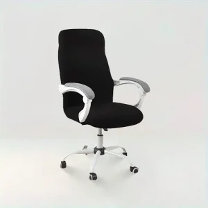 Housse de chaise de bureau en jacquard - Elise