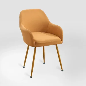 Housse de chaise avec accoudoirs en tissu - Géna