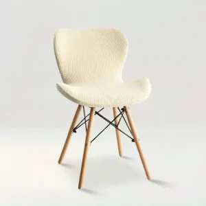 Housse de chaise papillon en jacquard - Simona