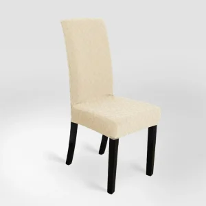 Housse de chaise en jacquard à carreaux imperméable - Estelle