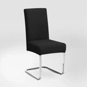 Housse de chaise en jacquard effet tressé - Diana