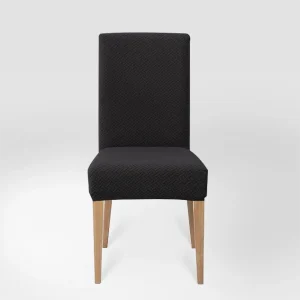Housse de chaise en jacquard effet tressé - Mélanie