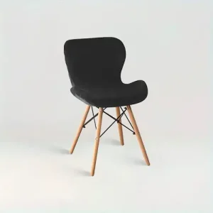 Housse de chaise papillon en velours - Mélodie