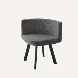 Housse de chaise triangle à dossier incurvé en jacquard - Magdalena