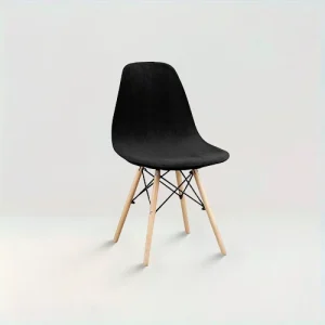 Housse de chaise scandinave en velours - Lila