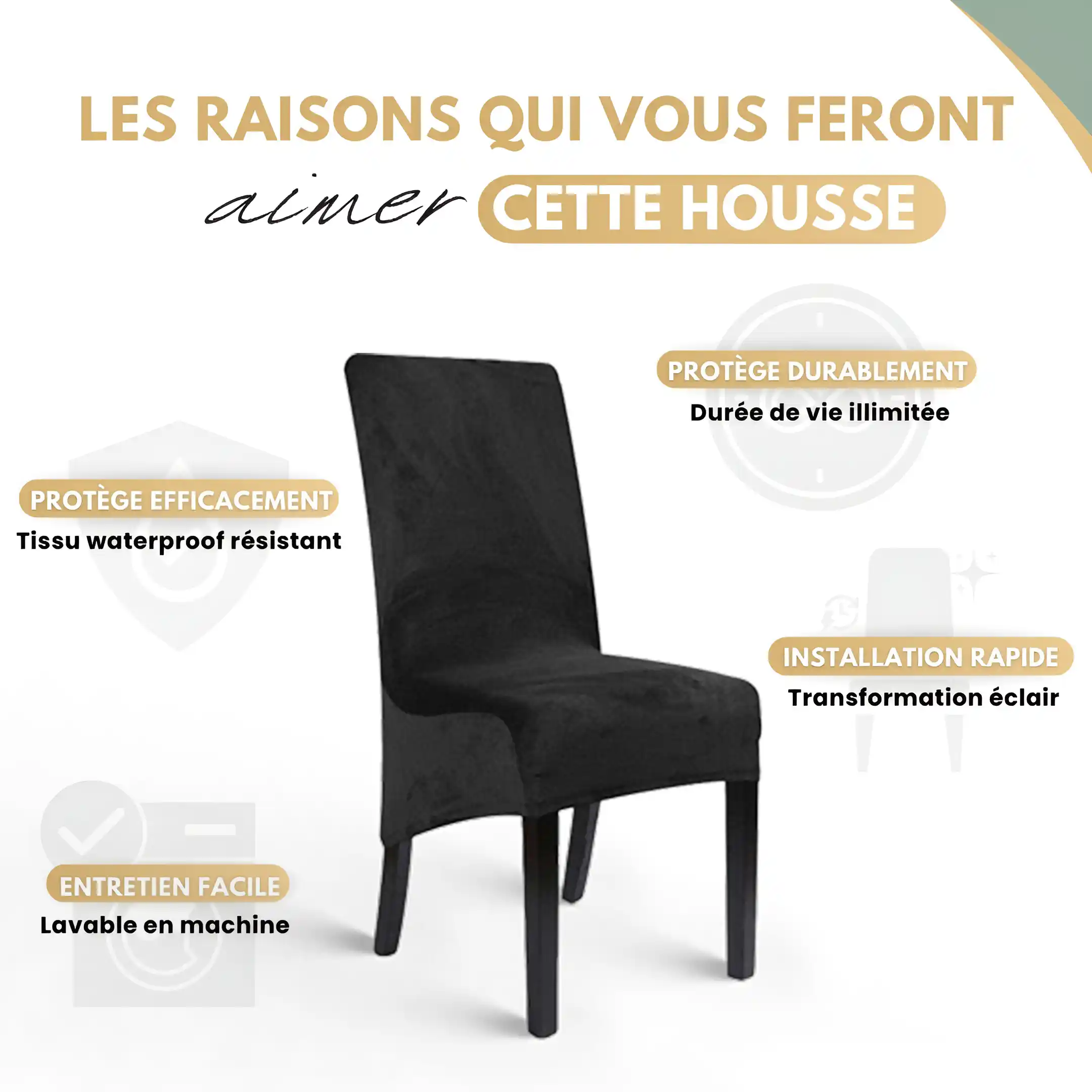 Housse de chaise XL - Lena – Image 4