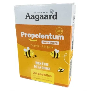 Aagaard -- Pastilles propolis gorge enfant (propolentum kids) - 24 pastilles