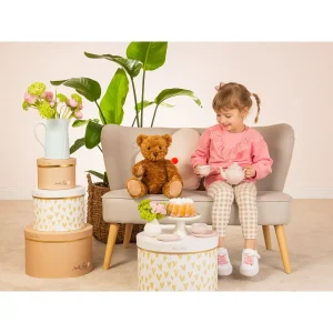 Teddy classique brun articulé 5 fois 37 cm - Peluche - Teddy Hermann