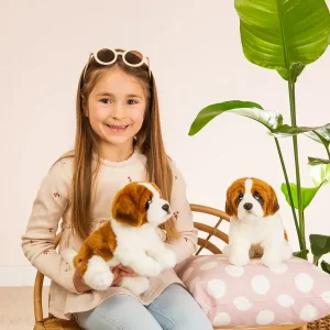 Saint Bernard assis 25 cm - peluche - peluche - Teddy Hermann