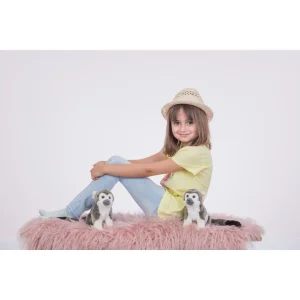 Singe gris 17 cm - peluche - peluche - Teddy Hermann