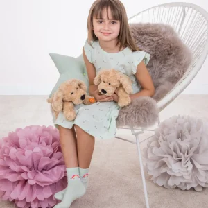 Doux chien beige 28 cm - peluche - peluche - Teddy Hermann