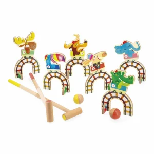 Jeu de croquet Grand huit Applepop - Janod