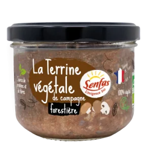 Senfas -- Terrine végétale de campagne forestière bio - 200 g