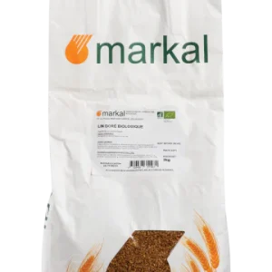 Markal -- Graines de lin doré bio Vrac (origine Hors UE) - 3 kg