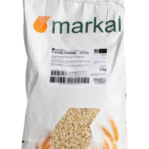Markal -- Flocons d'avoine petits bio Vrac (origine UE) - 3 kg