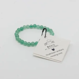 Jolis Baumes -- Bracelet enfant guérison aventurine verte