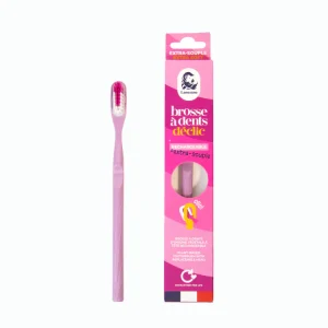 Lamazuna -- Brosse à dent rechargeable extra-souple (coloris lilas)