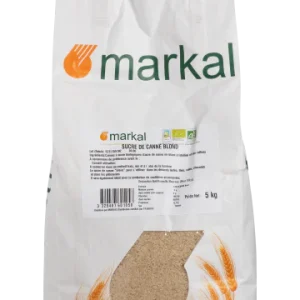 Markal -- Sucre blond de canne bio Vrac - 5 kg