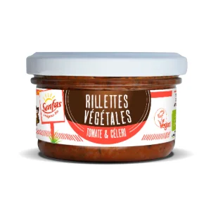 Senfas -- Rillettes végétales tomate & céleri bio - 90 g